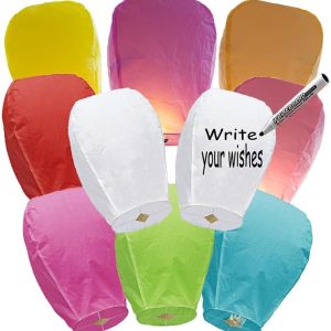 Paper Lanterns 16 Pack Colored, paper Lanterns easy to use, were The Highlight of Party!